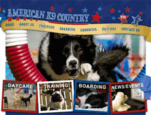 Tablet Screenshot of americank9country.com